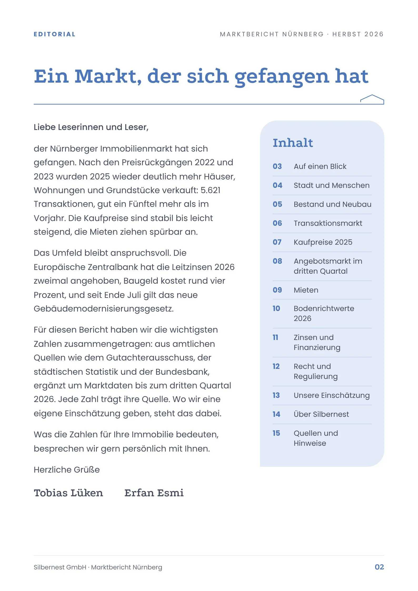 Seite 2: Editorial