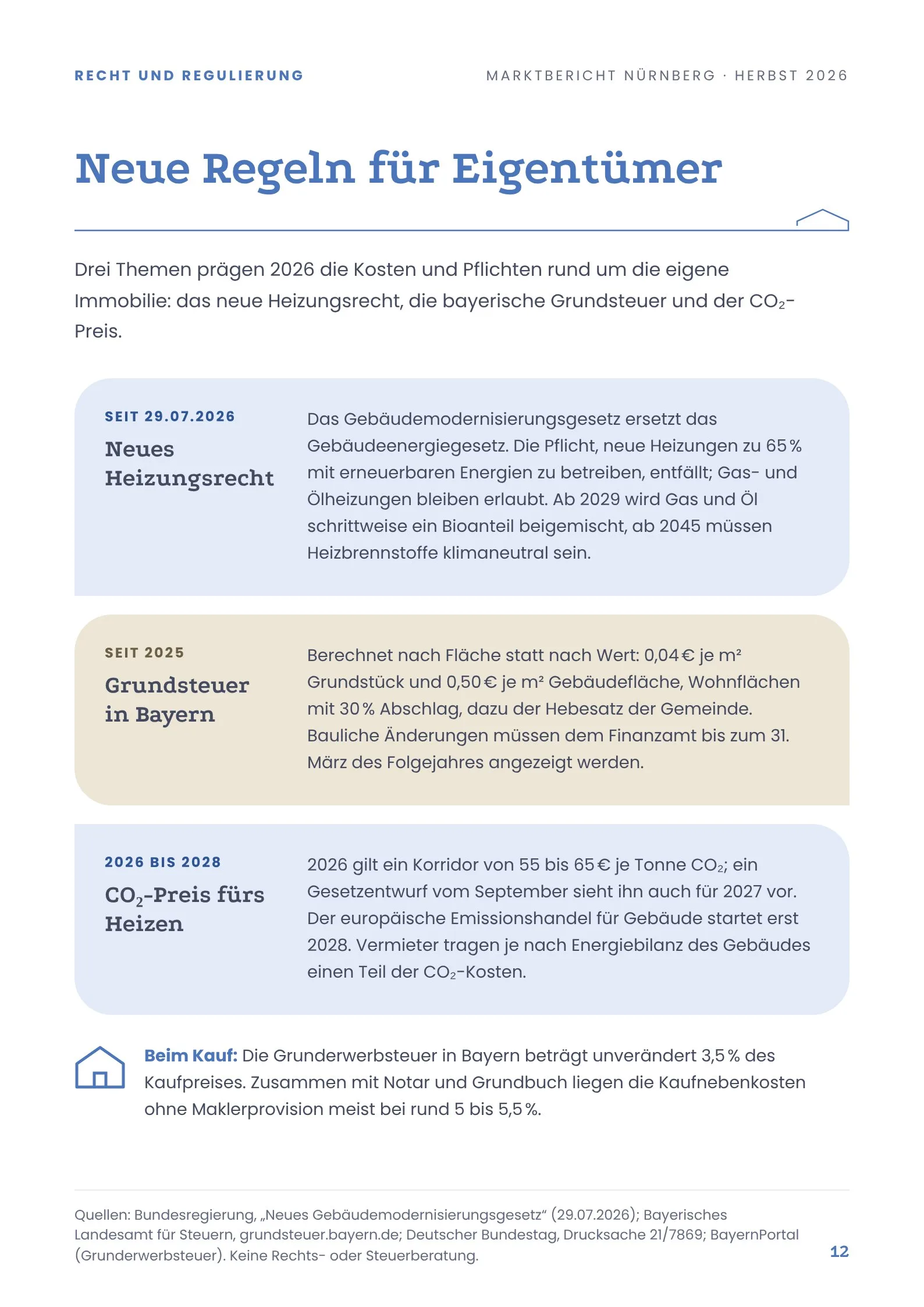 Seite 12: Regulierung